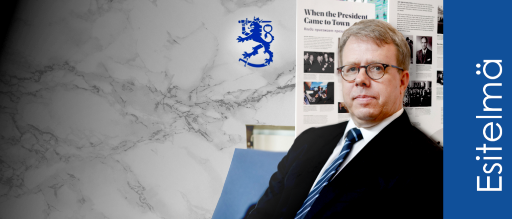 UM Strategiajohtaja Antti Helanterä