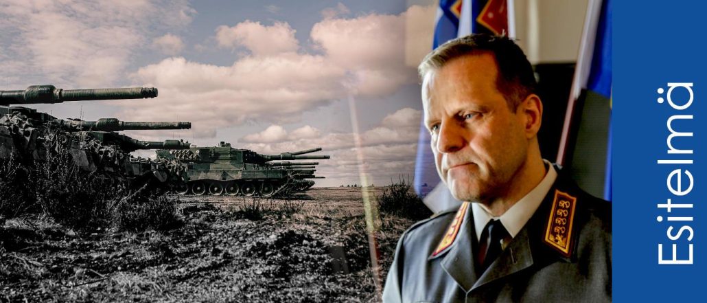 Puolustusvoimain komentaja Janne Jaakkola