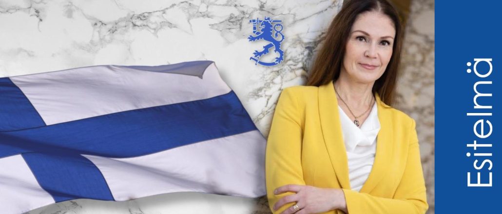 Liikenne- ja viestintäministeri Lulu Ranne