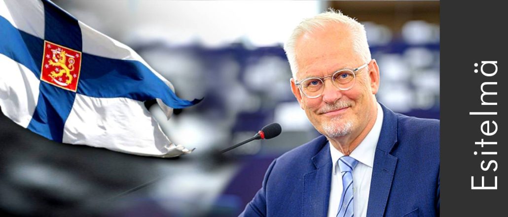 Esitelmä MEP Petri Sarvamaa